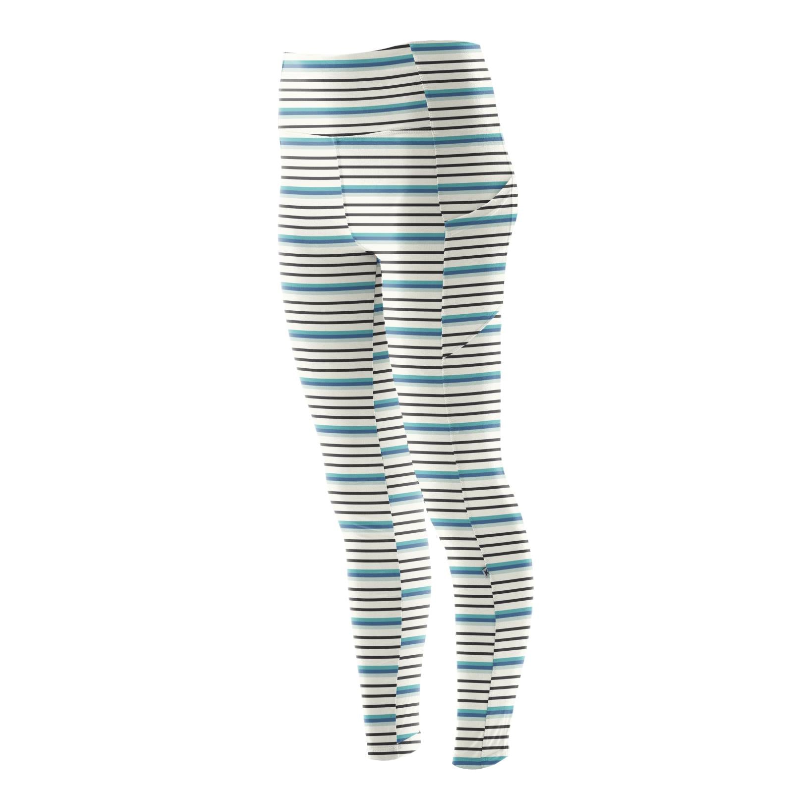Bamboo Viscose + Organic Cotton High-Waisted 3/4 Leggings with Pockets